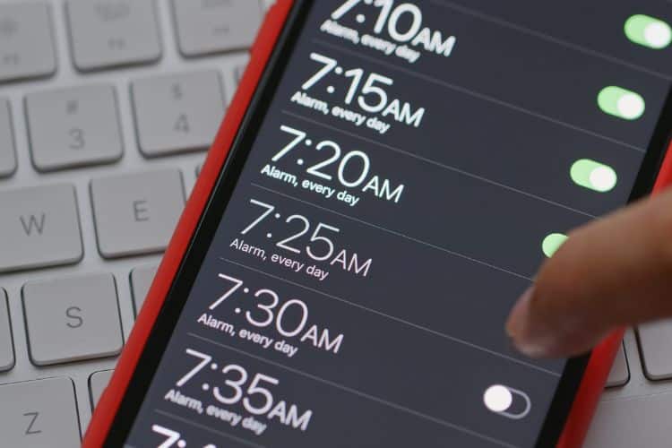 alarma telefono movil